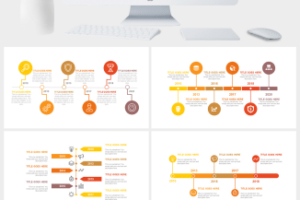 多彩时间轴可视化图表