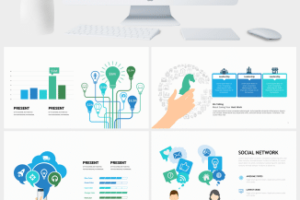 互联网组织框架PPT图表合集
