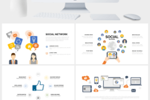 逻辑关系图形信息可视化PPT图表