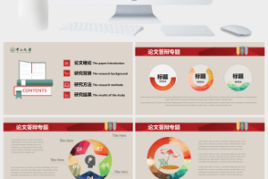 20XX论文答辩专题毕业通用PPT模板