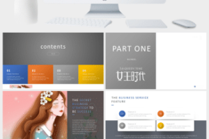 38清新女王节活动宣传PPT模板