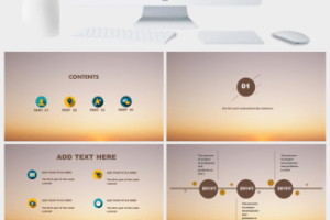 清新简洁时尚人力经理竞聘报告ppt模板