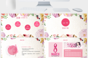 3.8妇女节活动策划PPT模板