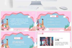 三八女王节妇女节PPT模板